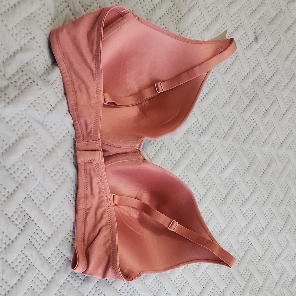 Warner's Element Of Bliss Rose Pink Tshirt Bra - Picture 4 of 4